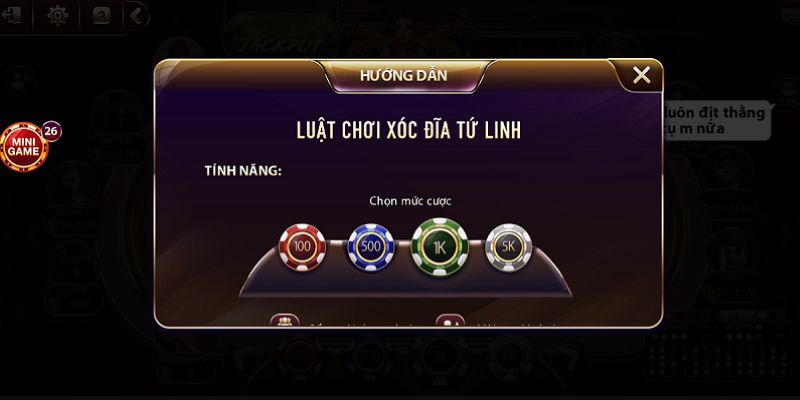 Bỏ túi các tuyệt chiêu đánh xóc đĩa tứ linh từ cao thủ