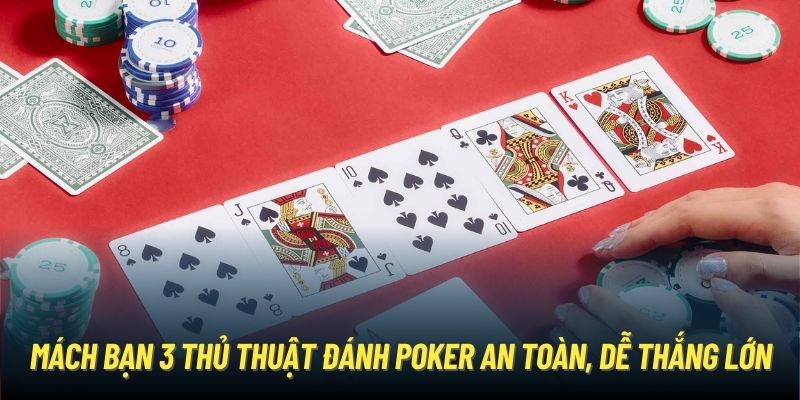 Lưu ý cách chơi Poker online