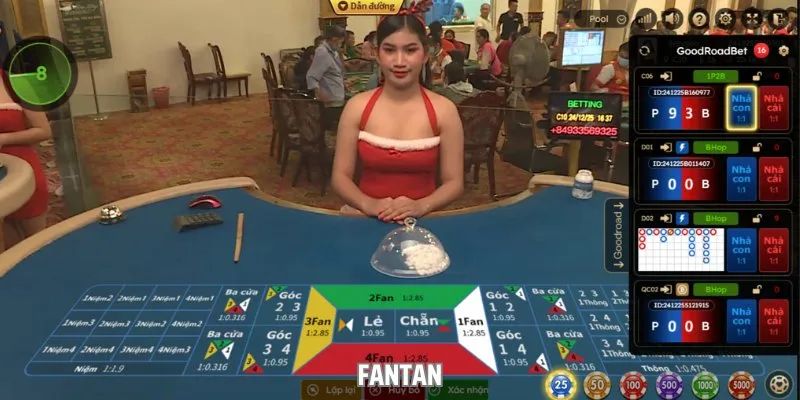 Cách chơi Fantan đúng luật nhất