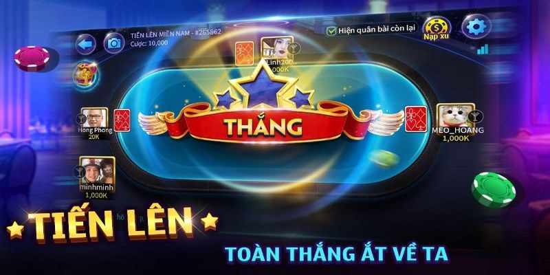 Chơi tiến lên miền Nam ăn tiền ở đâu uy tín?