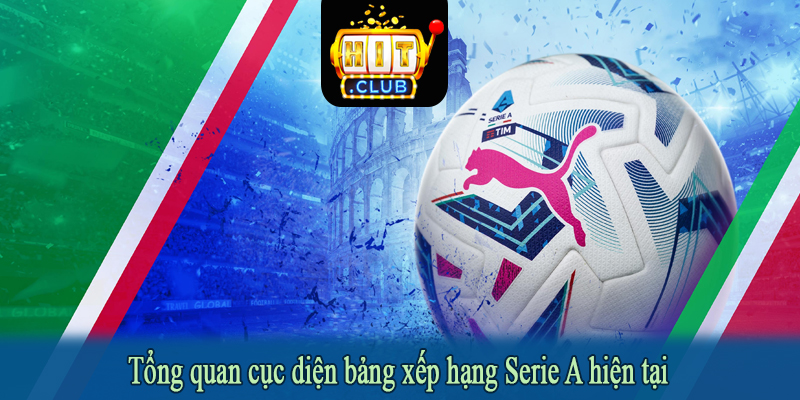 Tổng quan cục diện bảng xếp hạng Serie A hiện tại