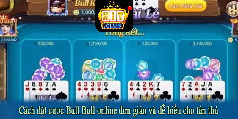 Cách đặt cược Bull Bull online đơn giản và dễ hiểu cho tân thủ