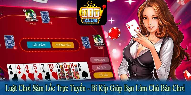 luật chơi sâm lốc trực tuyến