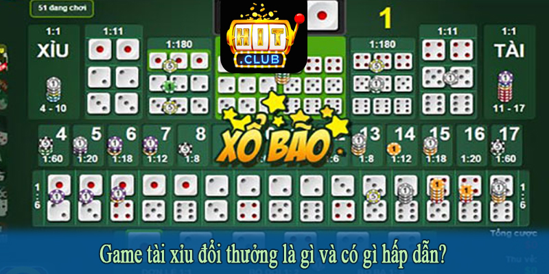 Game tài xỉu đổi thưởng là gì và có gì hấp dẫn?